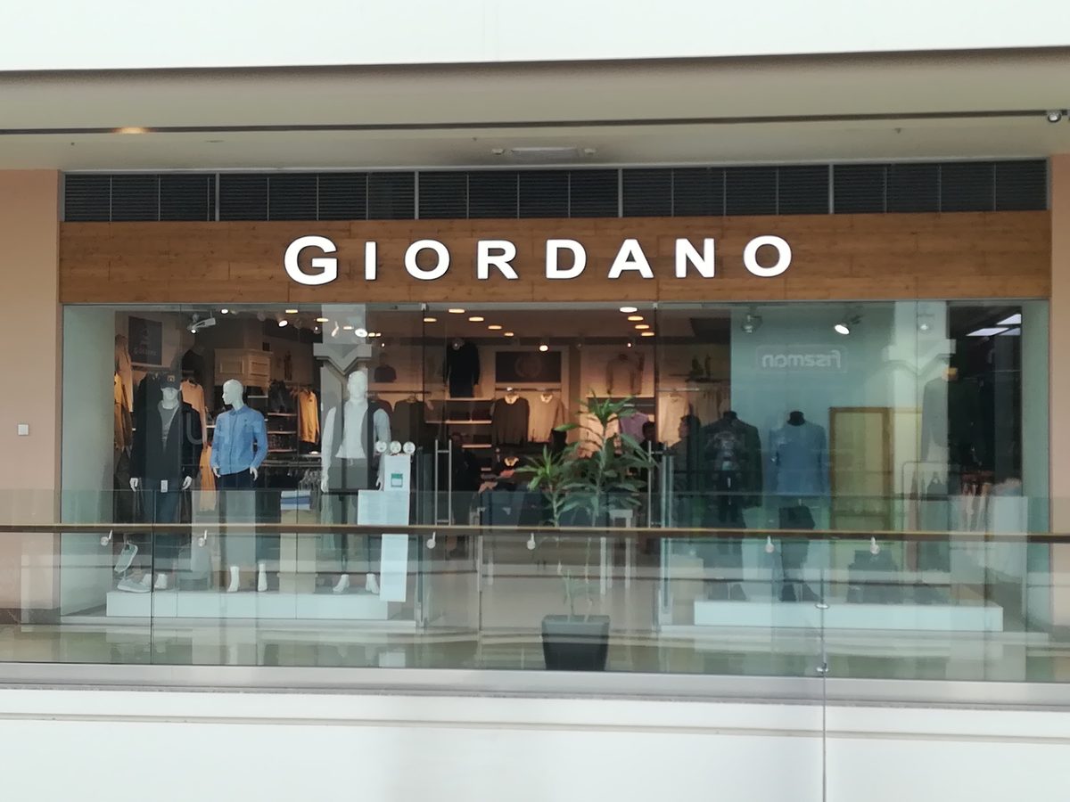 GIORDANO" CLOTHES FIRM SHOP Limited Liability Company (LLC) — Шопинг, Ереван
